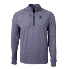 Cutter & Buck Big & Tall Adapt Eco Knit Quarter-Zip Pullover Top - Atlanta Falcons Pullover