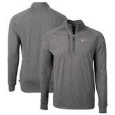Cutter & Buck Big & Tall Adapt Eco Knit Quarter-Zip Pullover Top - Kansas City Chiefs Pullover