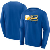 NHL St. Louis Blues Fanatics Focus Fleece Pullover Sweatshirt