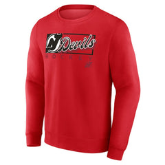 NHL New Jersey Devils Fanatics Focus Fleece Pullover Sweatshirt