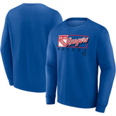 NHL New York Rangers Fanatics Focus Fleece Pullover Sweatshirt