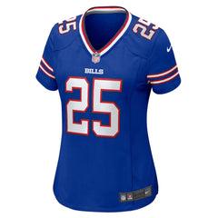 Ty Johnson Women's Team Game Jersey - Buffalo Bills Jerseys