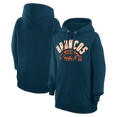 Starter Unisex Half Ball Team Fleece Pullover Hoodie - Denver Broncos Hoodies