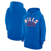 Starter Unisex Half Ball Team Fleece Pullover Hoodie - Buffalo Bills Hoodies