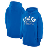 Starter Unisex Half Ball Team Fleece Pullover Hoodie - Indianapolis Colts Hoodies