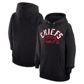 Starter Unisex Half Ball Team Fleece Pullover Hoodie - Kansas City Chiefs Hoodies