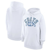 Starter Unisex Half Ball Team Fleece Pullover Hoodie - Indianapolis Colts Hoodies