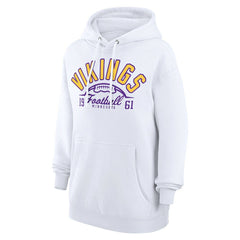 Starter Unisex Half Ball Team Fleece Pullover Hoodie - Minnesota Vikings Hoodies