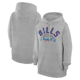 Starter Unisex Half Ball Team Fleece Pullover Hoodie - Buffalo Bills Hoodies