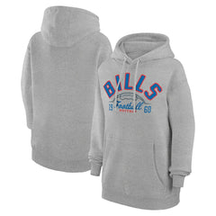 Starter Unisex Half Ball Team Fleece Pullover Hoodie - Buffalo Bills Hoodies