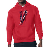 Starter Unisex Color Scratch Fleece Pullover Hoodie - Houston Texans Hoodies