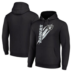 Starter Unisex Color Scratch Fleece Pullover Hoodie - Las Vegas Raiders Hoodies