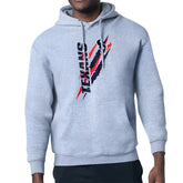 Starter Unisex Color Scratch Fleece Pullover Hoodie - Houston Texans Hoodies