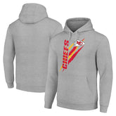 Starter Unisex Color Scratch Fleece Pullover Hoodie - Kansas City Chiefs Hoodies