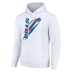 Starter Unisex Color Scratch Fleece Pullover Hoodie - Buffalo Bills Hoodies