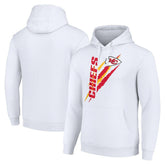 Starter Unisex Color Scratch Fleece Pullover Hoodie - Kansas City Chiefs Hoodies