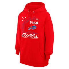 Starter Unisex Arch Team Fleece Pullover Hoodie - Buffalo Bills Hoodies