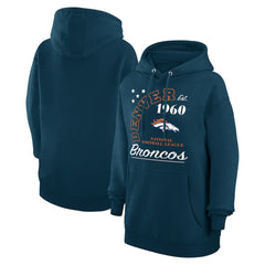 Starter Unisex Arch Team Fleece Pullover Hoodie - Denver Broncos Hoodies