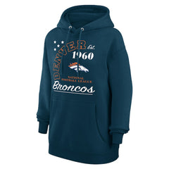 Starter Unisex Arch Team Fleece Pullover Hoodie - Denver Broncos Hoodies