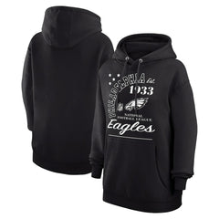 Starter Unisex Arch Team Fleece Pullover Hoodie - Philadelphia Eagles Hoodies