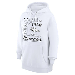 Starter Unisex Arch Team Fleece Pullover Hoodie - Denver Broncos Hoodies