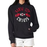 G-III 4Her by Carl Banks Women's City Graphic Team Fleece Pullover Hoodie - Kansas City Chiefs Hoodies