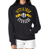 G-III 4Her by Carl Banks Women's City Graphic Team Fleece Pullover Hoodie - Pittsburgh Steelers Hoodies