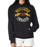 G-III 4Her by Carl Banks Women's City Graphic Team Fleece Pullover Hoodie - Washington Commanders Hoodies