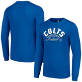 Starter Half Ball Team Long Sleeve T-Shirt - Indianapolis Colts T-shirts