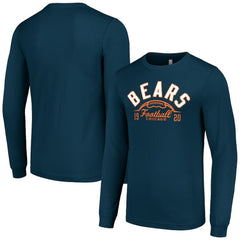 Starter Half Ball Team Long Sleeve T-Shirt - Chicago Bears T-shirts