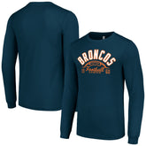 Starter Half Ball Team Long Sleeve T-Shirt - Denver Broncos T-shirts