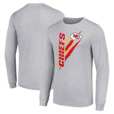 Starter Color Scratch Long Sleeve T-Shirt - Kansas City Chiefs T-shirts