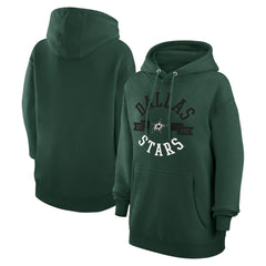 NHL Dallas Stars G-III 4Her by Carl Banks Women's City Graphic Fleece Pullover Hoodie