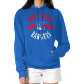 NHL New York Rangers G-III 4Her by Carl Banks Women's City Graphic Fleece Pullover Hoodie