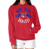 NHL New York Rangers G-III 4Her by Carl Banks Women's City Graphic Fleece Pullover Hoodie