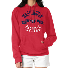 NHL Washington Capitals G-III 4Her by Carl Banks Women's City Graphic Fleece Pullover Hoodie