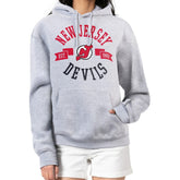NHL New Jersey Devils G-III 4Her by Carl Banks Women's City Graphic Fleece Pullover Hoodie