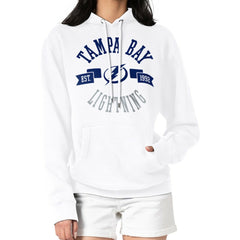 NHL Tampa Bay Lightning G-III 4Her by Carl Banks Women's City Graphic Fleece Pullover Hoodie