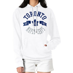 NHL Toronto Maple Leafs G-III 4Her by Carl Banks Women's City Graphic Fleece Pullover Hoodie