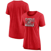 NHL Carolina Hurricanes Women's Crash the Net Tri-Blend T-Shirt