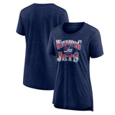 NHL Winnipeg Jets Women's Crash the Net Tri-Blend T-Shirt