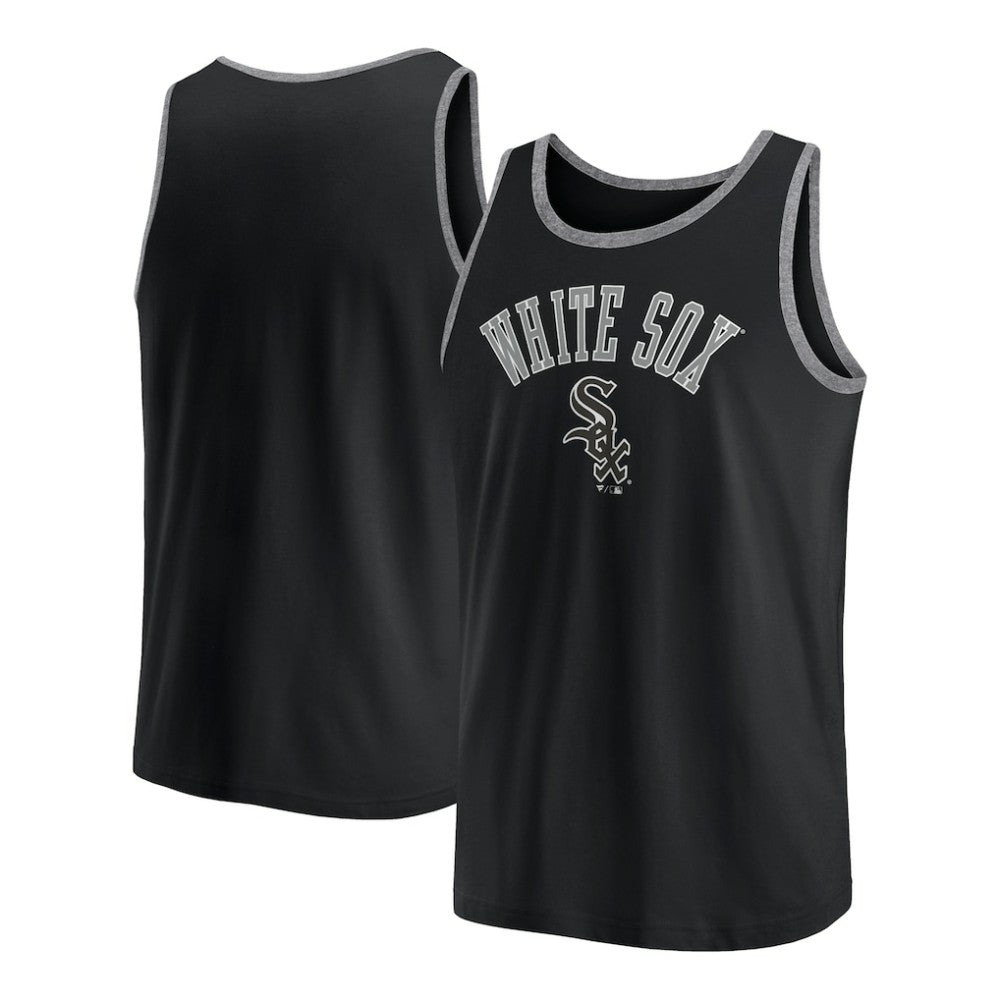 Black Chicago White Sox Fanatics Bet Tank Top