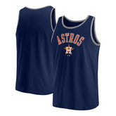 Navy Houston Astros Fanatics Bet Tank Top