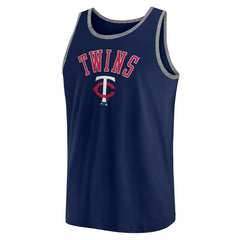 Navy Minnesota Twins Fanatics Bet Tank Top