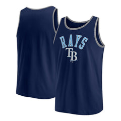 Navy Tampa Bay Rays Fanatics Bet Tank Top