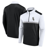 Black Chicago White Sox Fanatics Unstoppable Quarter-Zip Top