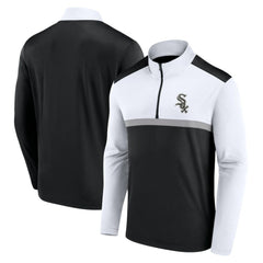 Black Chicago White Sox Fanatics Unstoppable Quarter-Zip Top