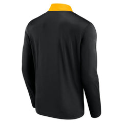 Black Pittsburgh Pirates Fanatics Unstoppable Quarter-Zip Top