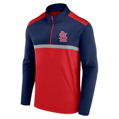 Red St. Louis Cardinals Fanatics Unstoppable Quarter-Zip Top