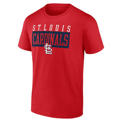 Red St. Louis Cardinals Fanatics Hard To Beat T-Shirt